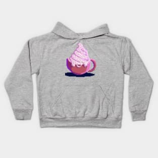 Cream of cup Kids Hoodie